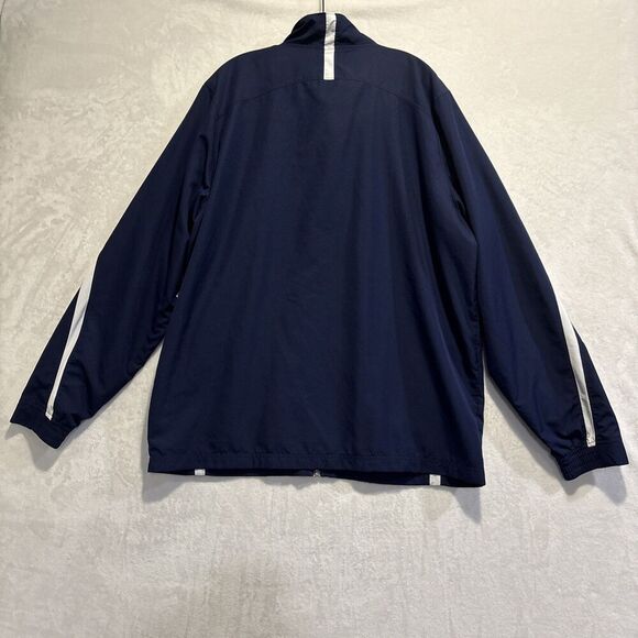 Under Armour Track Jacket Men’s XL Essential Woven Windbreaker Mesh Lined Blue - Picture 8 of 15